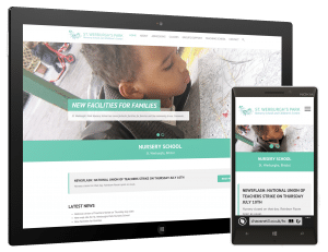 St. Werburghs Park Nursery, Bristol, responsive design