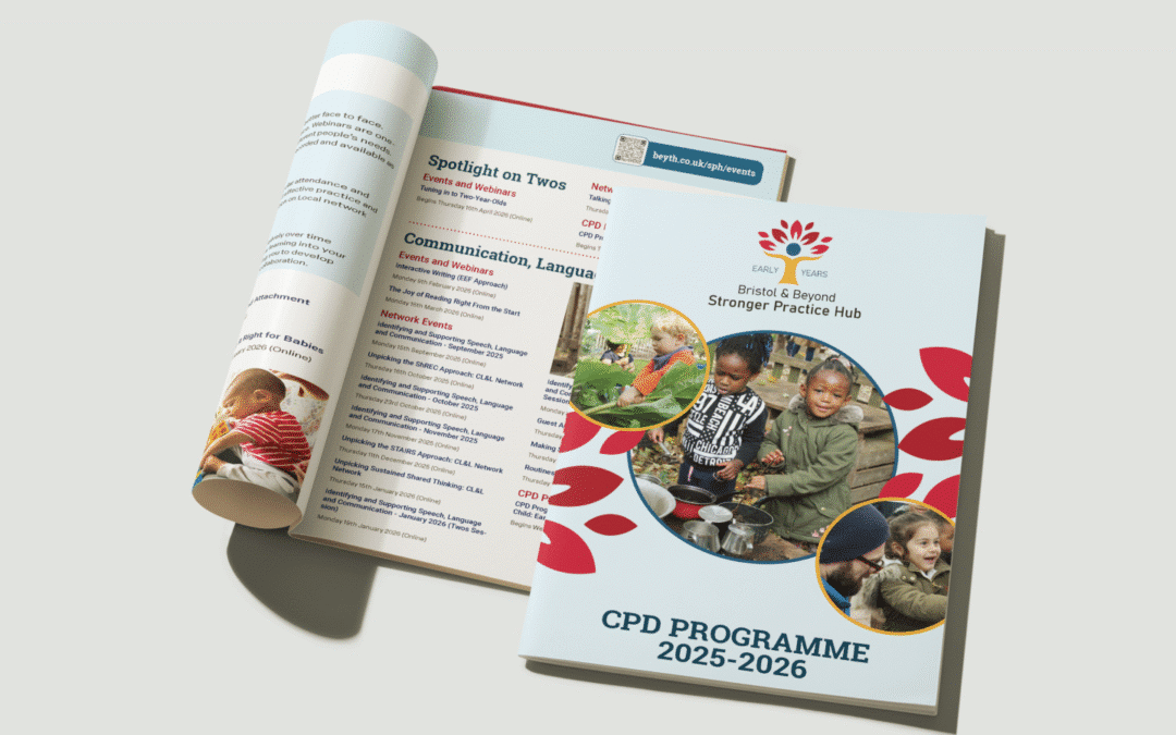 Bristol & Beyond Stronger Practice Hub CPD Programme Brochure Design